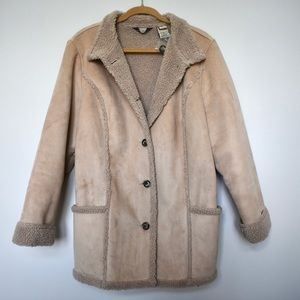 LL Bean Sherpa lined coat